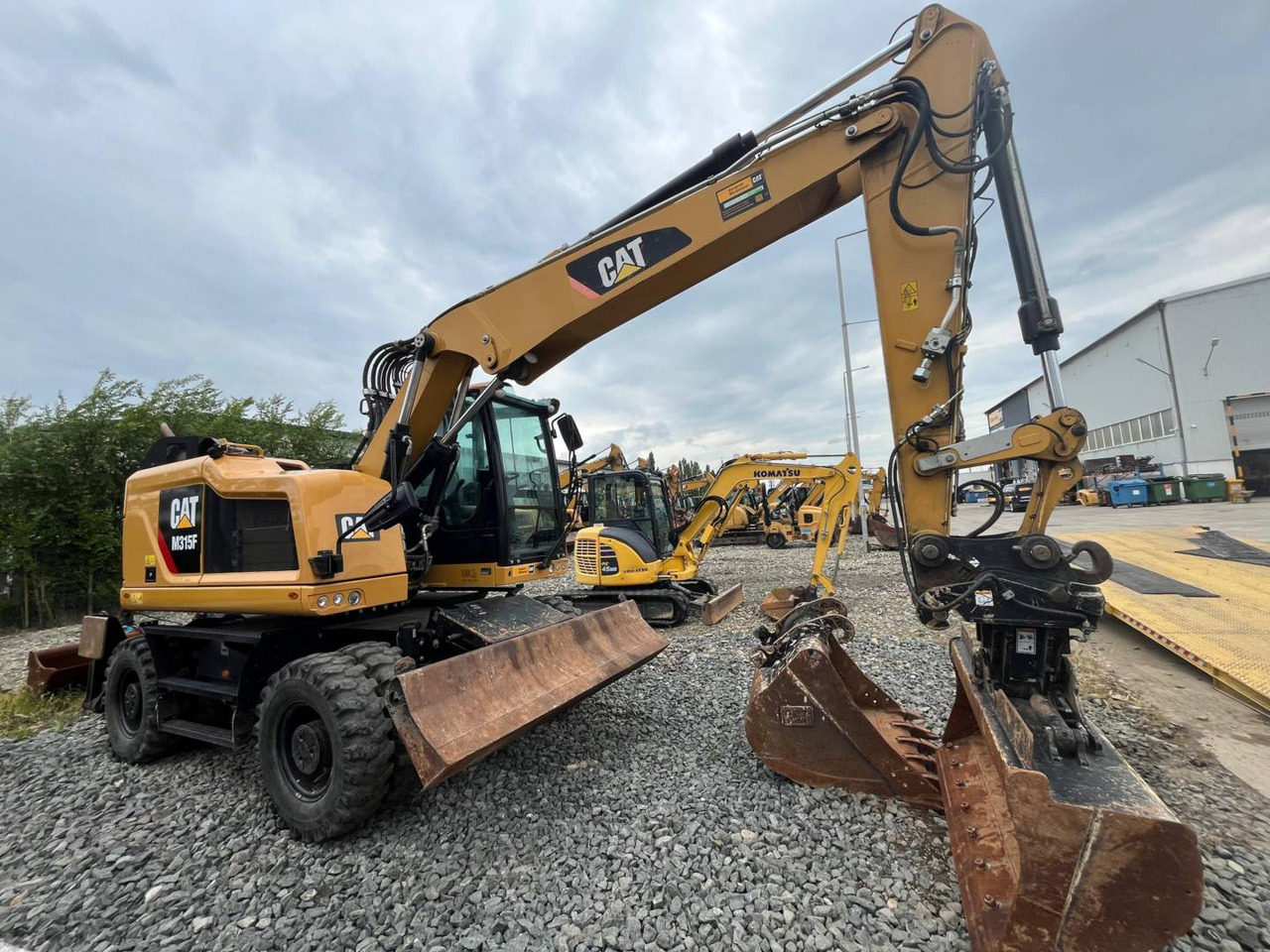 CAT M315F - Τροχοφόρος εκσκαφέας: φωτογραφία 2 CAT M315F - Τροχοφόρος εκσκαφέας: φωτογραφία 2