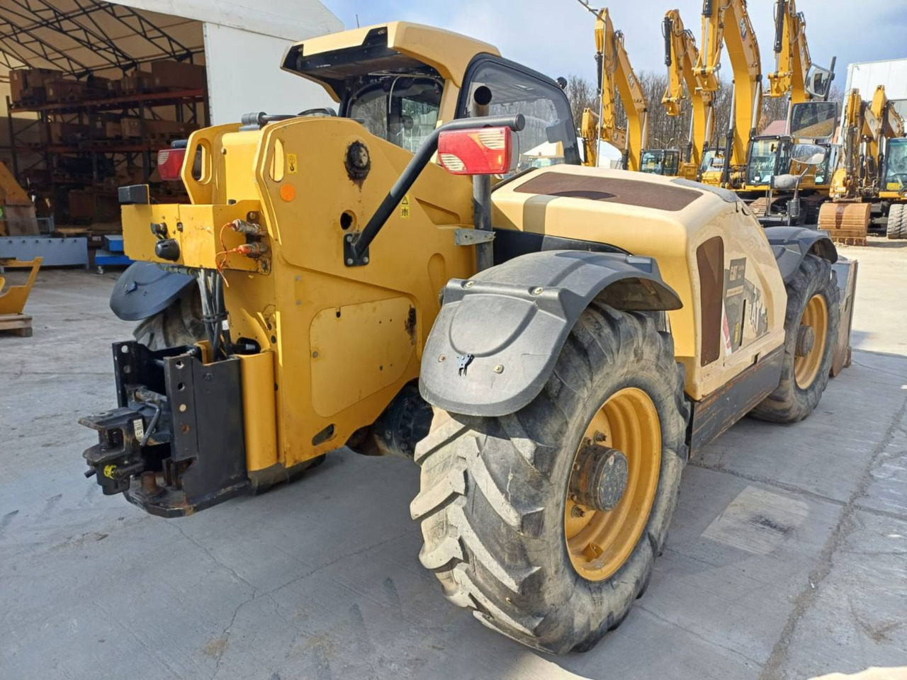 CAT TH407C - Τηλεσκοπικός φορτωτής: φωτογραφία 4 CAT TH407C - Τηλεσκοπικός φορτωτής: φωτογραφία 4