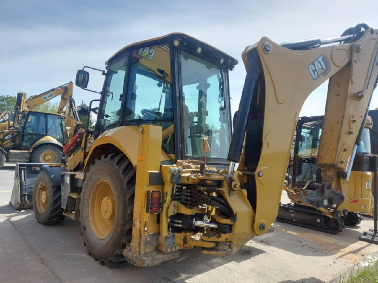 CAT 428 - Φορτωτής εκσκαφέας: φωτογραφία 4 CAT 428 - Φορτωτής εκσκαφέας: φωτογραφία 4