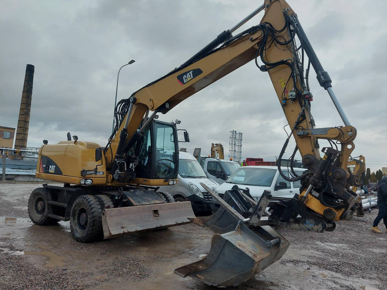 CAT M313D - Τροχοφόρος εκσκαφέας: φωτογραφία 2 CAT M313D - Τροχοφόρος εκσκαφέας: φωτογραφία 2