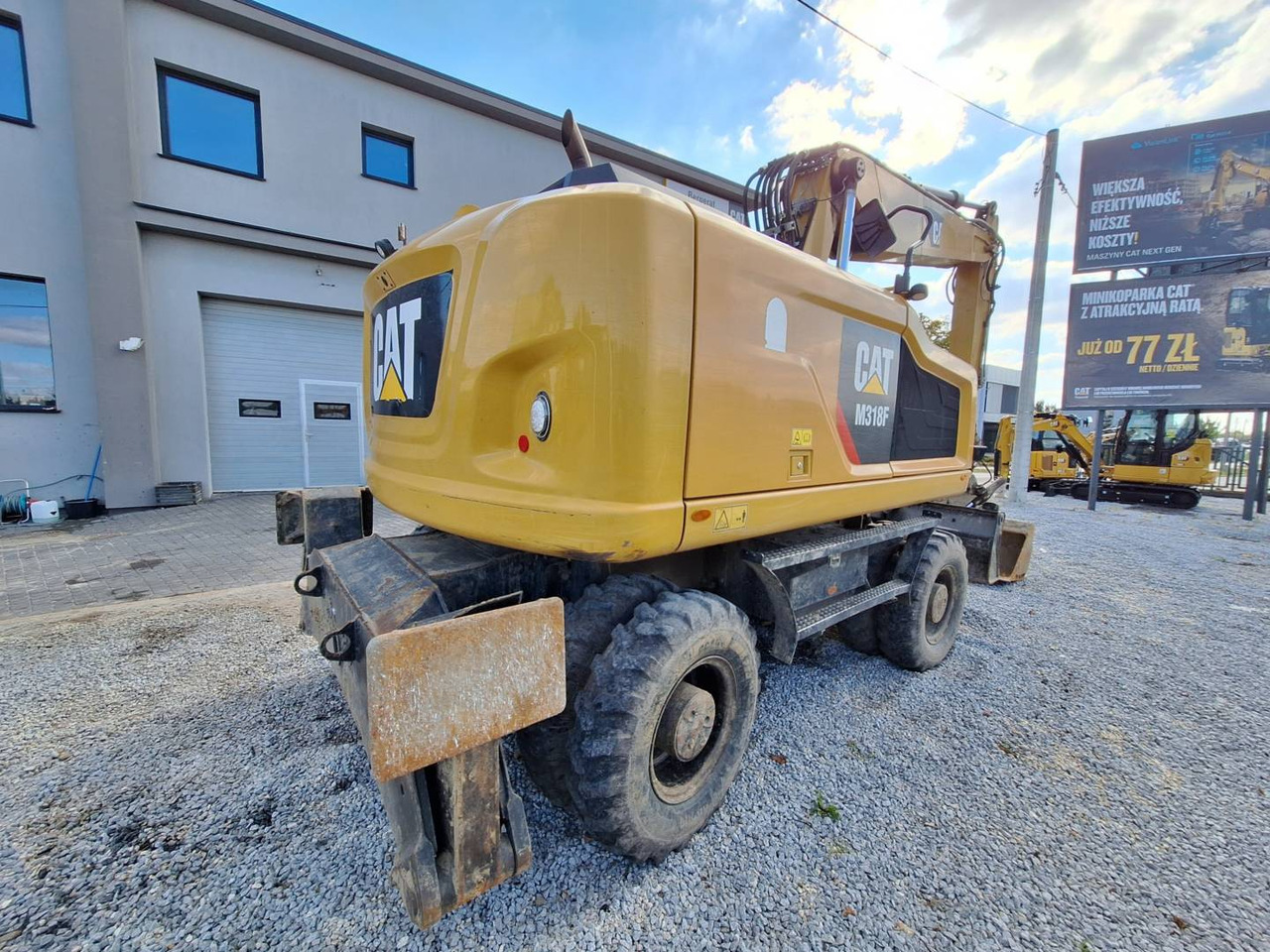 CAT M318F - Τροχοφόρος εκσκαφέας: φωτογραφία 3 CAT M318F - Τροχοφόρος εκσκαφέας: φωτογραφία 3