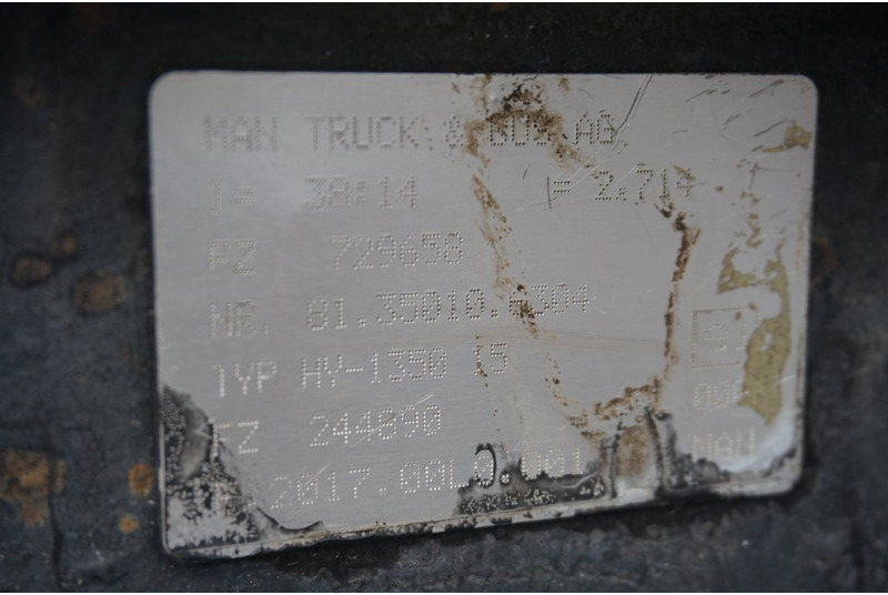 MAN HY-1350-15 38/14 - Πίσω άξονας για Φορτηγό: φωτογραφία 4 MAN HY-1350-15 38/14 - Πίσω άξονας για Φορτηγό: φωτογραφία 4