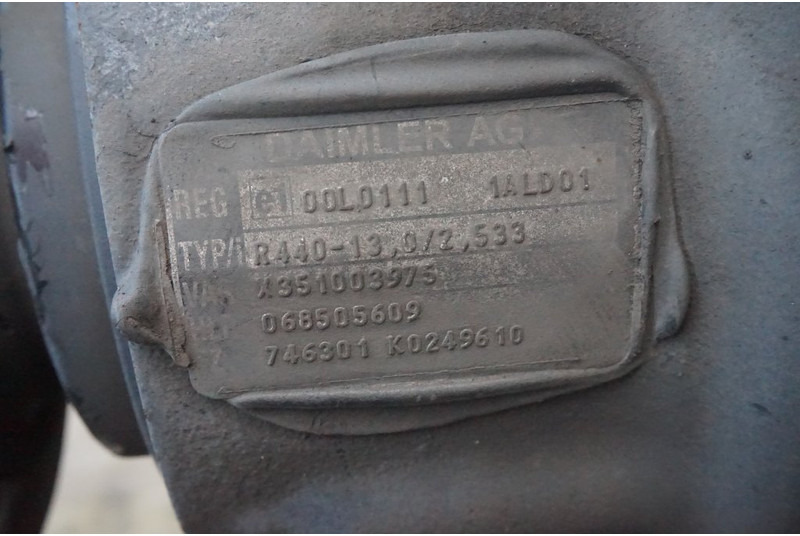 Mercedes-Benz R440-13A/C22.5 i=2.533 746 301 K0 249610 - Πίσω άξονας για Φορτηγό: φωτογραφία 4 Mercedes-Benz R440-13A/C22.5 i=2.533 746 301 K0 249610 - Πίσω άξονας για Φορτηγό: φωτογραφία 4