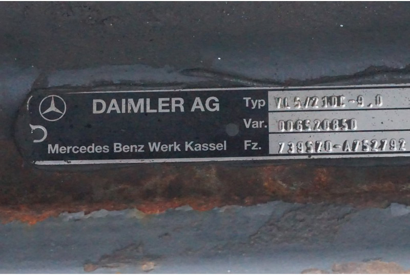 Mercedes-Benz VL5/21DC-9 739 570 A 752792 - Εμπρός άξονας για Φορτηγό: φωτογραφία 3 Mercedes-Benz VL5/21DC-9 739 570 A 752792 - Εμπρός άξονας για Φορτηγό: φωτογραφία 3