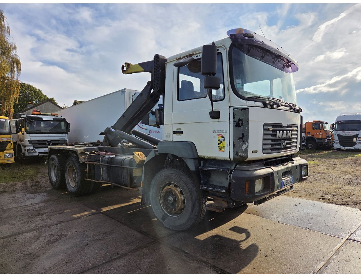 MAN FE 360 6X4 HOOKLIFT 6 CYL MANUAL GEARBOX - Φορτηγό φόρτωσης γάντζου: φωτογραφία 4 MAN FE 360 6X4 HOOKLIFT 6 CYL MANUAL GEARBOX - Φορτηγό φόρτωσης γάντζου: φωτογραφία 4