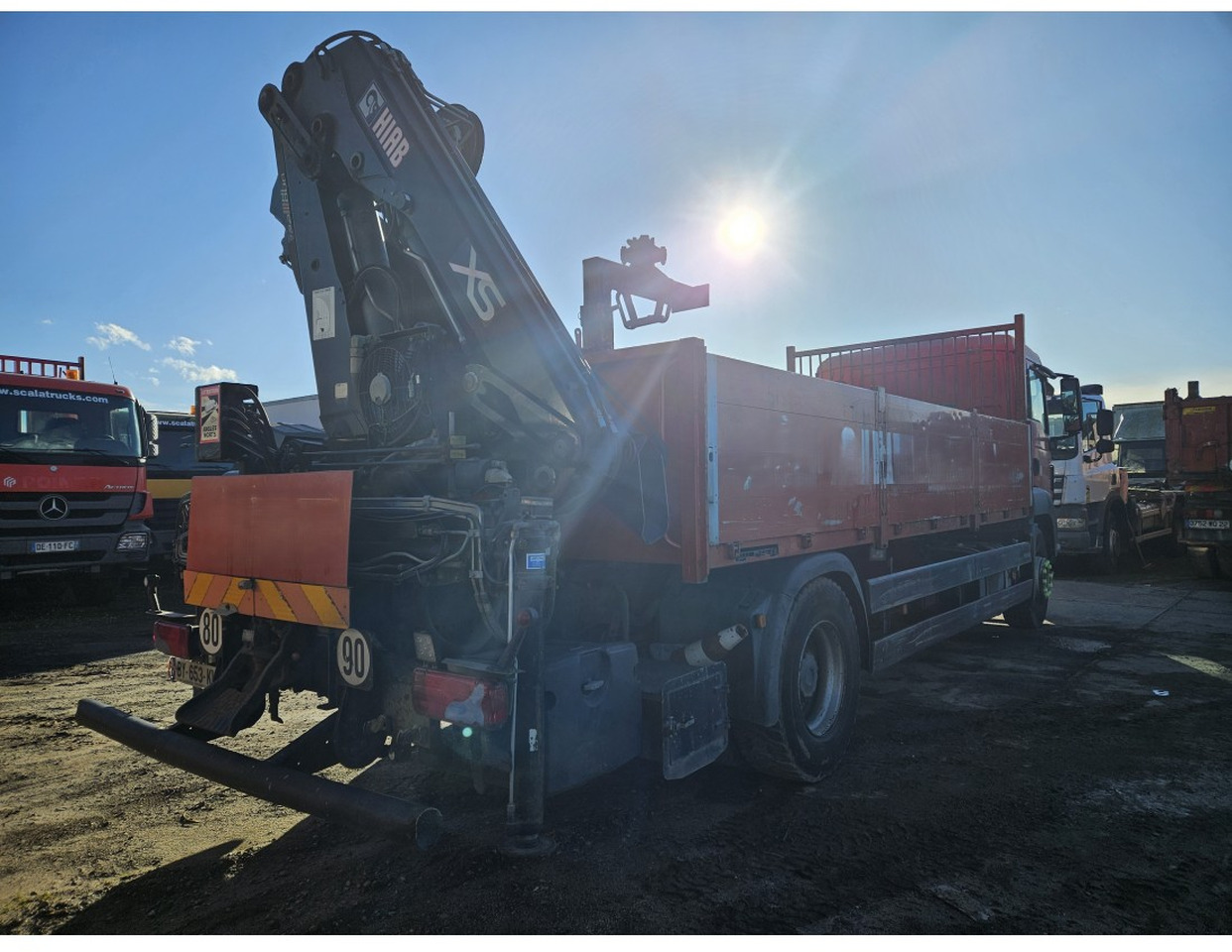MAN TGS 18.400 Euro 5 Flat bed Full Spring suspension HIAB 122E -3 hiduo Crane Kran Remote - Φορτηγό με ανοιχτή καρότσα, Φορτηγό με γερανό: φωτογραφία 4 MAN TGS 18.400 Euro 5 Flat bed Full Spring suspension HIAB 122E -3 hiduo Crane Kran Remote - Φορτηγό με ανοιχτή καρότσα, Φορτηγό με γερανό: φωτογραφία 4