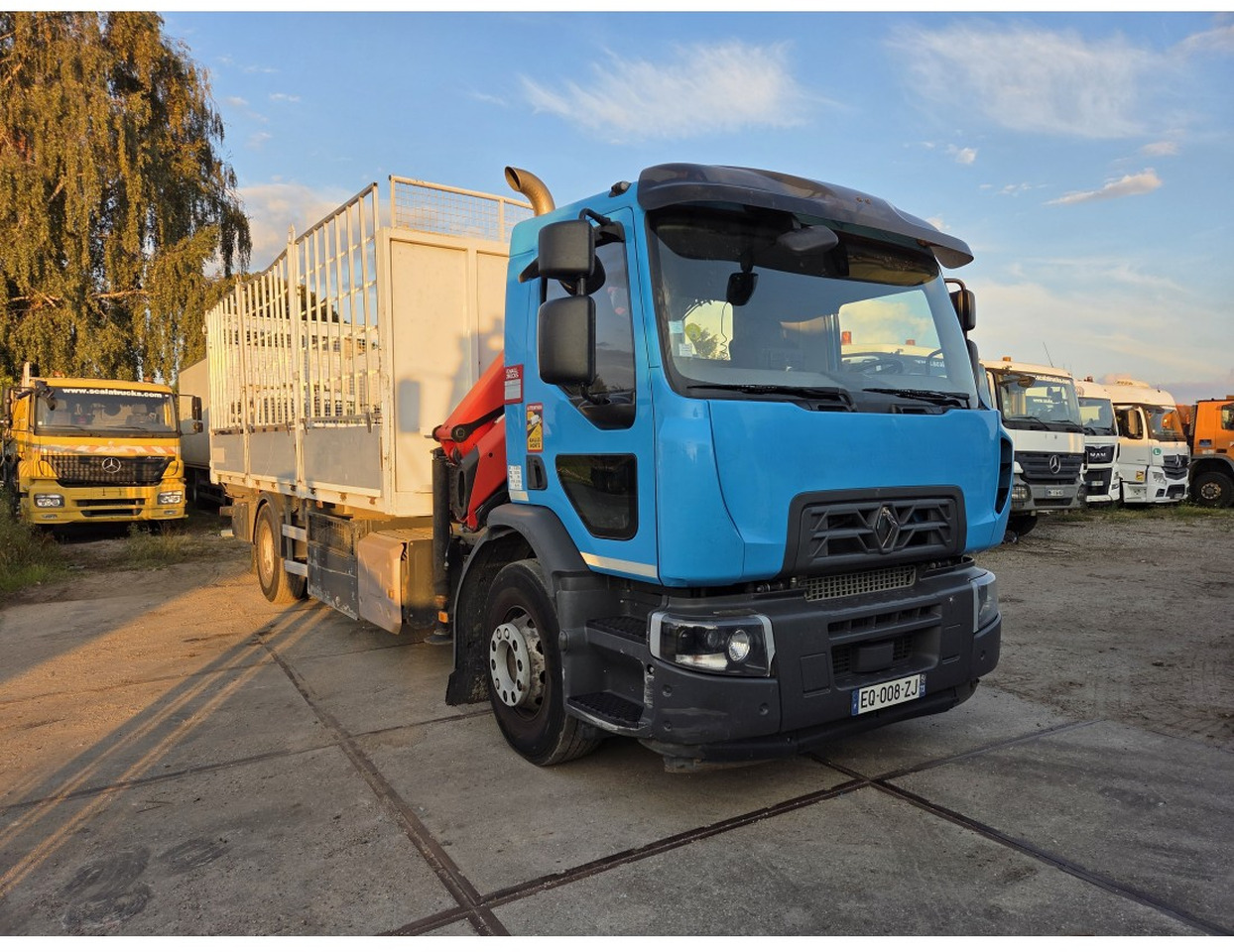 Renault C 280 4X2 Palfinger PK12002 EH Kran Crane Remote Control Automat flatbed truck - Φορτηγό με ανοιχτή καρότσα, Φορτηγό με γερανό: φωτογραφία 5 Renault C 280 4X2 Palfinger PK12002 EH Kran Crane Remote Control Automat flatbed truck - Φορτηγό με ανοιχτή καρότσα, Φορτηγό με γερανό: φωτογραφία 5