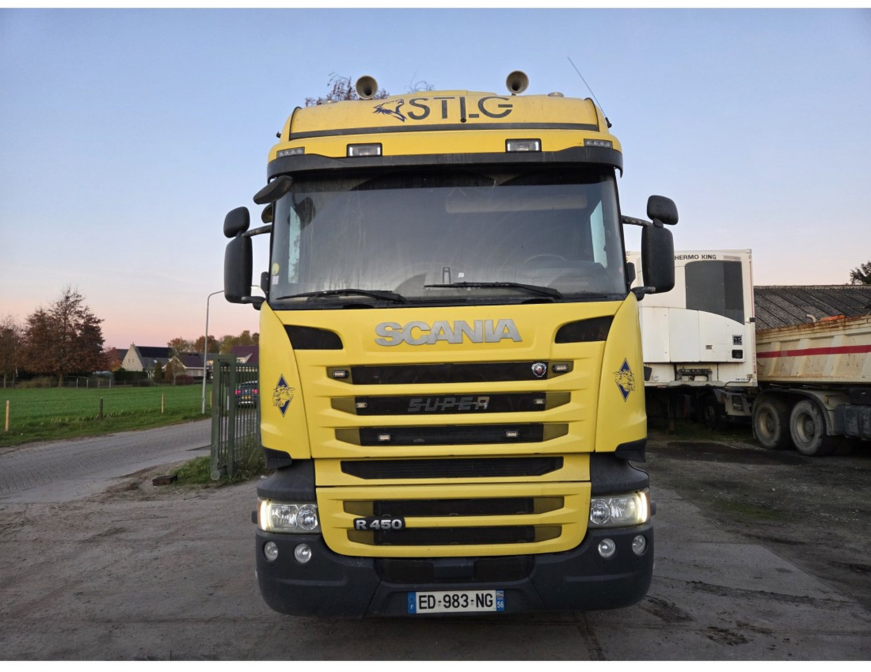 Τράκτορας SCANIA R450 TRACTOR UNIT RETARDER STATIONARY AIR CONDITIONING HYDRAULIC Highline CR19: φωτογραφία 6