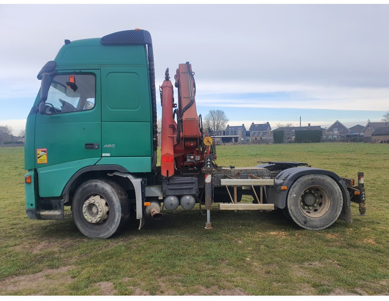 VOLVO FH 420 4X2 EURO 3 CRANE EFFER 25T 13M REMOTE CONTROL MANUAL RETARDER - Τράκτορας: φωτογραφία 3 VOLVO FH 420 4X2 EURO 3 CRANE EFFER 25T 13M REMOTE CONTROL MANUAL RETARDER - Τράκτορας: φωτογραφία 3