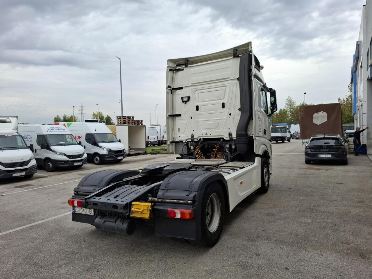 MERCEDES-BENZ Actros 1845 - Τράκτορας: φωτογραφία 4 MERCEDES-BENZ Actros 1845 - Τράκτορας: φωτογραφία 4