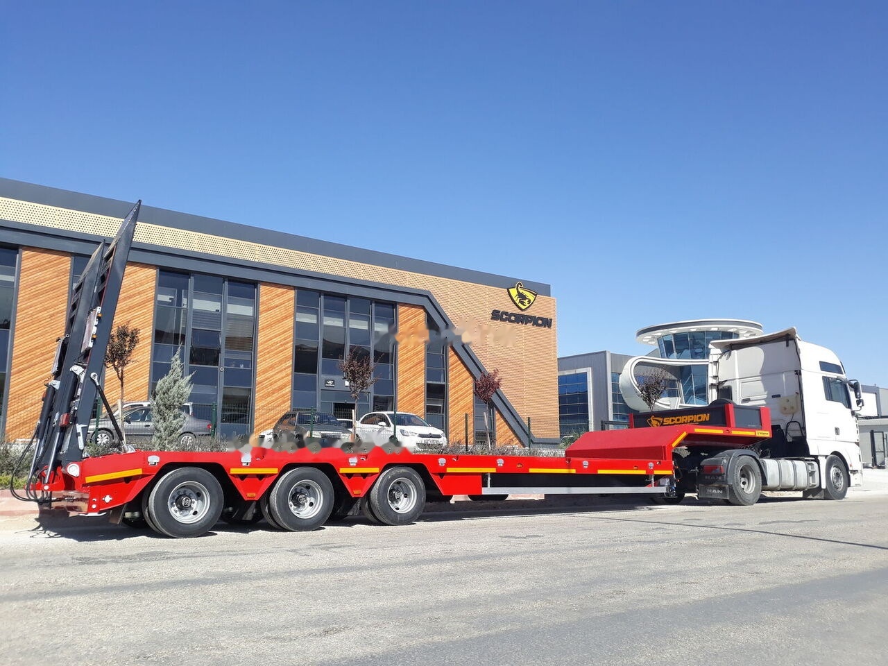 Scorpion Trailer 2024 NEW 3 AXLE (MANUFACTURER COMPANY) - Επικαθήμενο με χαμηλό δάπεδο: φωτογραφία 2 Scorpion Trailer 2024 NEW 3 AXLE (MANUFACTURER COMPANY) - Επικαθήμενο με χαμηλό δάπεδο: φωτογραφία 2
