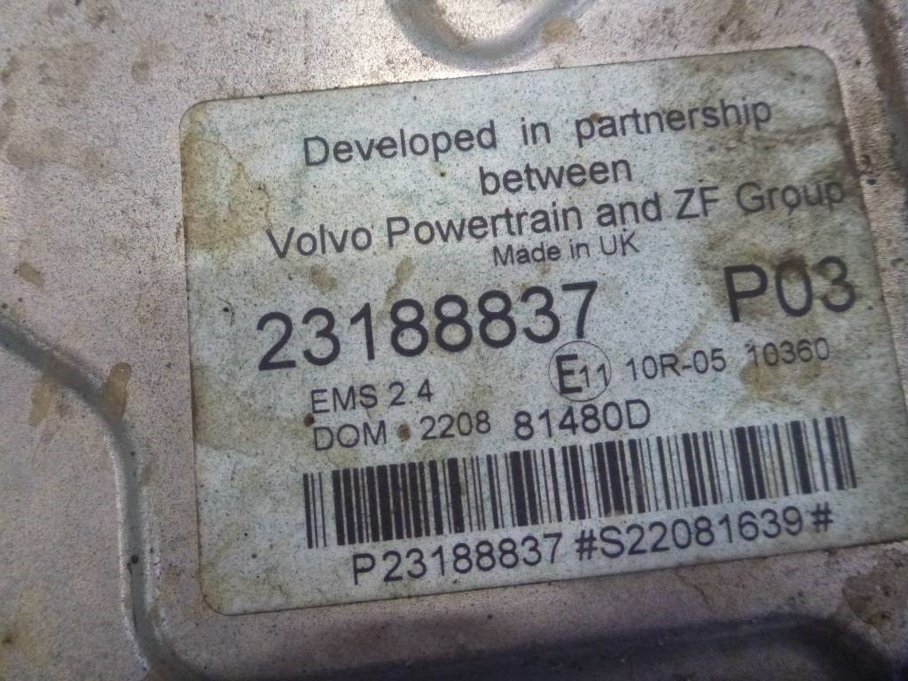 Volvo Motor Styrenhet, 23188837 - Ηλεκτρικό σύστημα για Φορτηγό: φωτογραφία 3 Volvo Motor Styrenhet, 23188837 - Ηλεκτρικό σύστημα για Φορτηγό: φωτογραφία 3