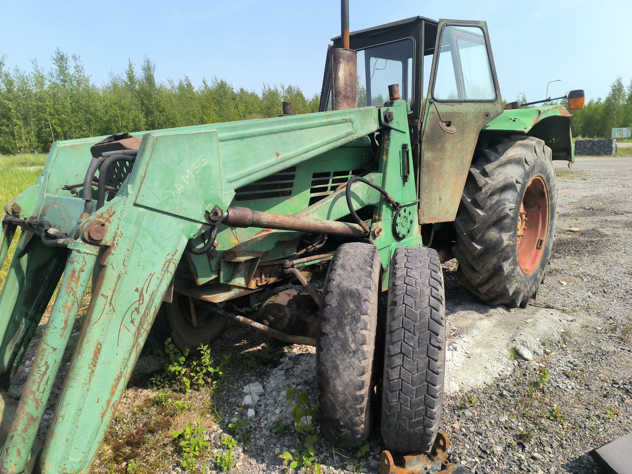 Deutz 6006, year. 1967 - Σπαστός φορτωτής: φωτογραφία 4 Deutz 6006, year. 1967 - Σπαστός φορτωτής: φωτογραφία 4