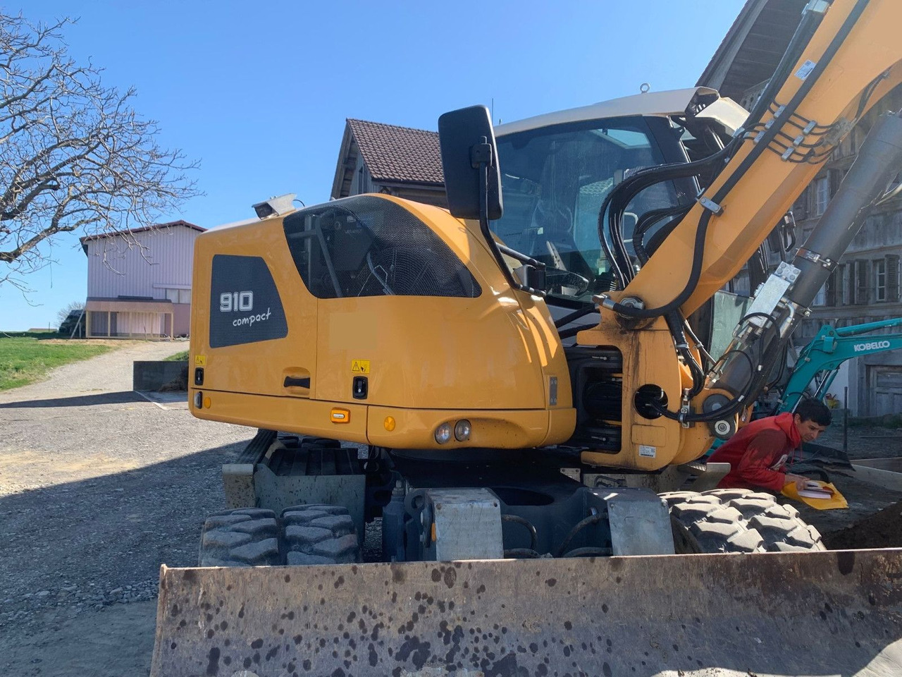 Τροχοφόρος εκσκαφέας Liebherr A910 Compact Litronic,3 Schaufeln,Schnellwechsle: φωτογραφία 7