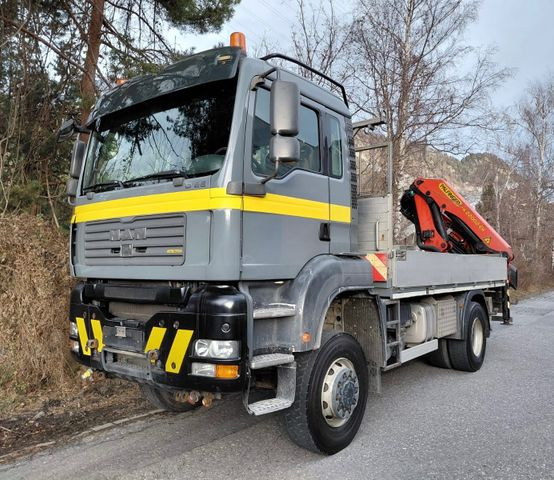 MAN TGA 18.480 4x4, E4, Wechsel, Palfinger PK22002EH - Φορτηγό με γερανό: φωτογραφία 2 MAN TGA 18.480 4x4, E4, Wechsel, Palfinger PK22002EH - Φορτηγό με γερανό: φωτογραφία 2