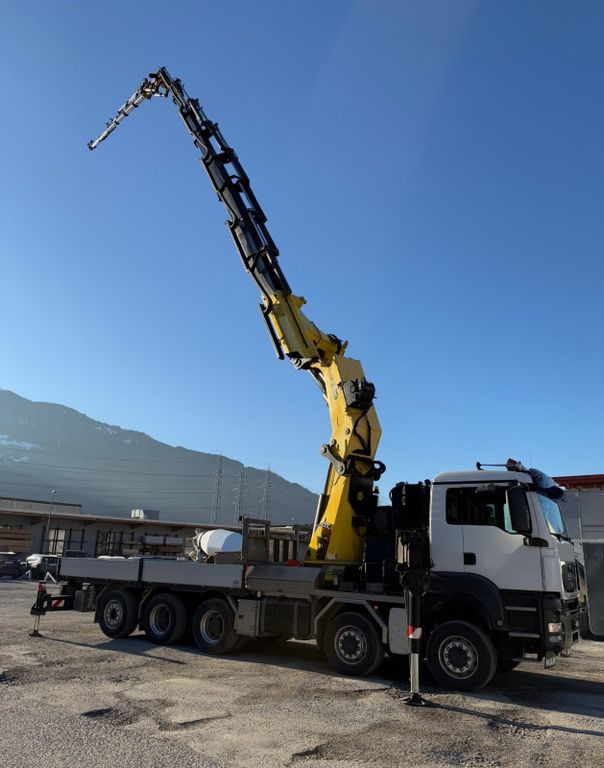 MAN TGS 41.480 10x8,E5,Palfinger 150002,FLYJIB,Winch - Φορτηγό με γερανό, Φορτηγό με ανοιχτή καρότσα: φωτογραφία 1 MAN TGS 41.480 10x8,E5,Palfinger 150002,FLYJIB,Winch - Φορτηγό με γερανό, Φορτηγό με ανοιχτή καρότσα: φωτογραφία 1
