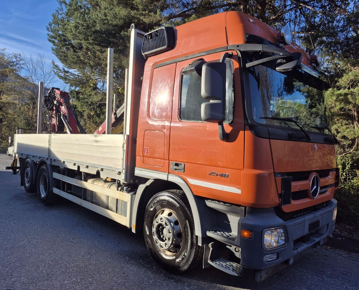 Mercedes-Benz Actros 2548 6x2,E5,MP3,EPS, Penz 25R9,50 Greifer - Φορτηγό με γερανό: φωτογραφία 1 Mercedes-Benz Actros 2548 6x2,E5,MP3,EPS, Penz 25R9,50 Greifer - Φορτηγό με γερανό: φωτογραφία 1
