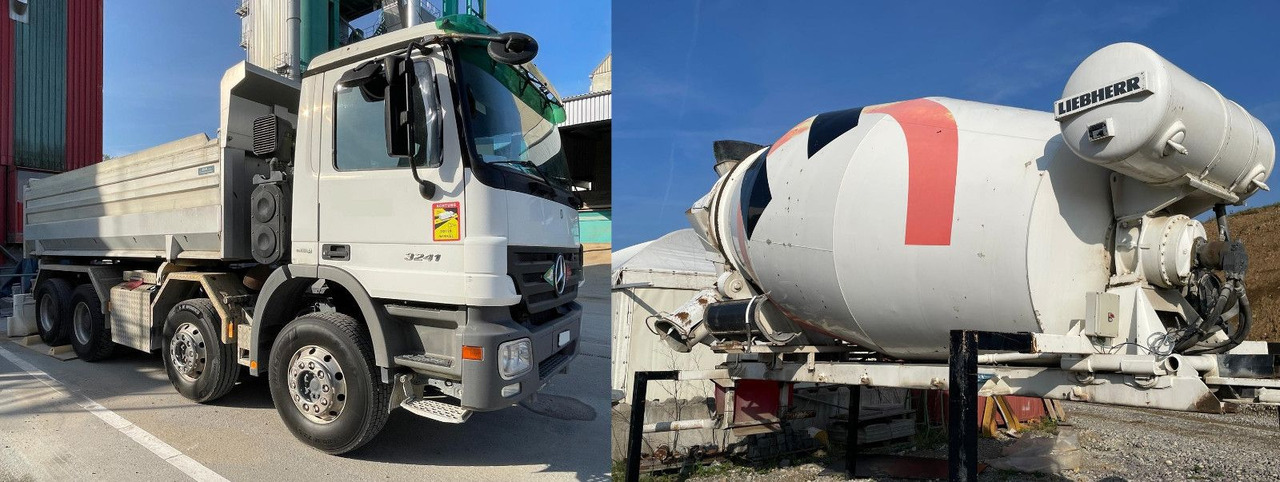 Mercedes-Benz Actros 3241 8x4,E5,Wechselsystem Mischer/Kipper - Μπετονιέρα φορτηγό: φωτογραφία 1 Mercedes-Benz Actros 3241 8x4,E5,Wechselsystem Mischer/Kipper - Μπετονιέρα φορτηγό: φωτογραφία 1