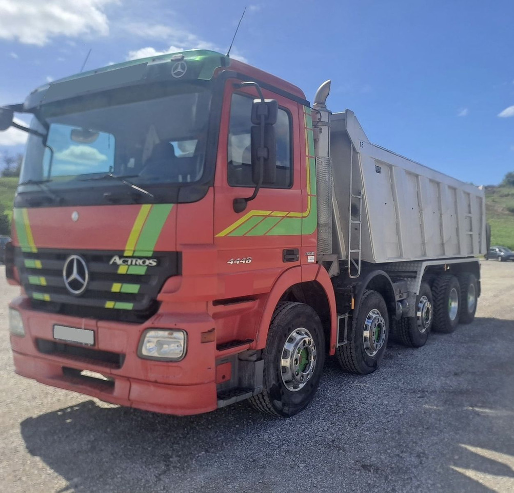 Mercedes-Benz Actros 4448 10x4, E5, EPS, MP-2, Retarder - Φορτηγό ανατρεπόμενο: φωτογραφία 2 Mercedes-Benz Actros 4448 10x4, E5, EPS, MP-2, Retarder - Φορτηγό ανατρεπόμενο: φωτογραφία 2