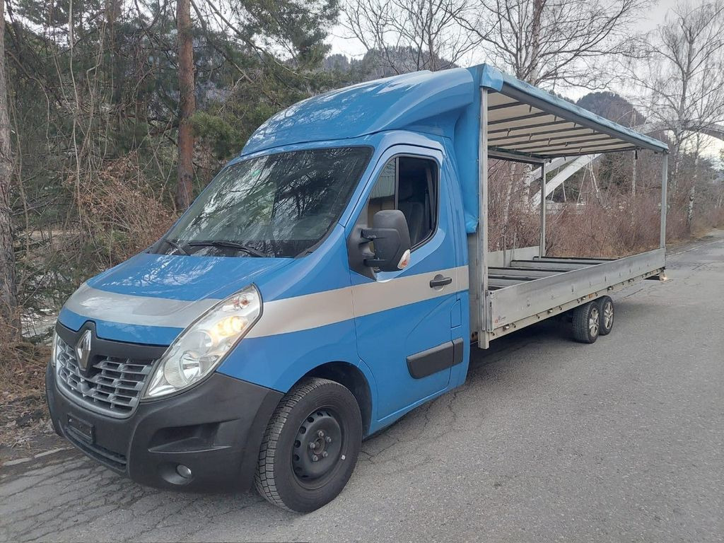 Renault Master T35 dCi170, 6.20m lang, 3X - Επαγγελματικό αυτοκίνητο με μουσαμά: φωτογραφία 3 Renault Master T35 dCi170, 6.20m lang, 3X - Επαγγελματικό αυτοκίνητο με μουσαμά: φωτογραφία 3