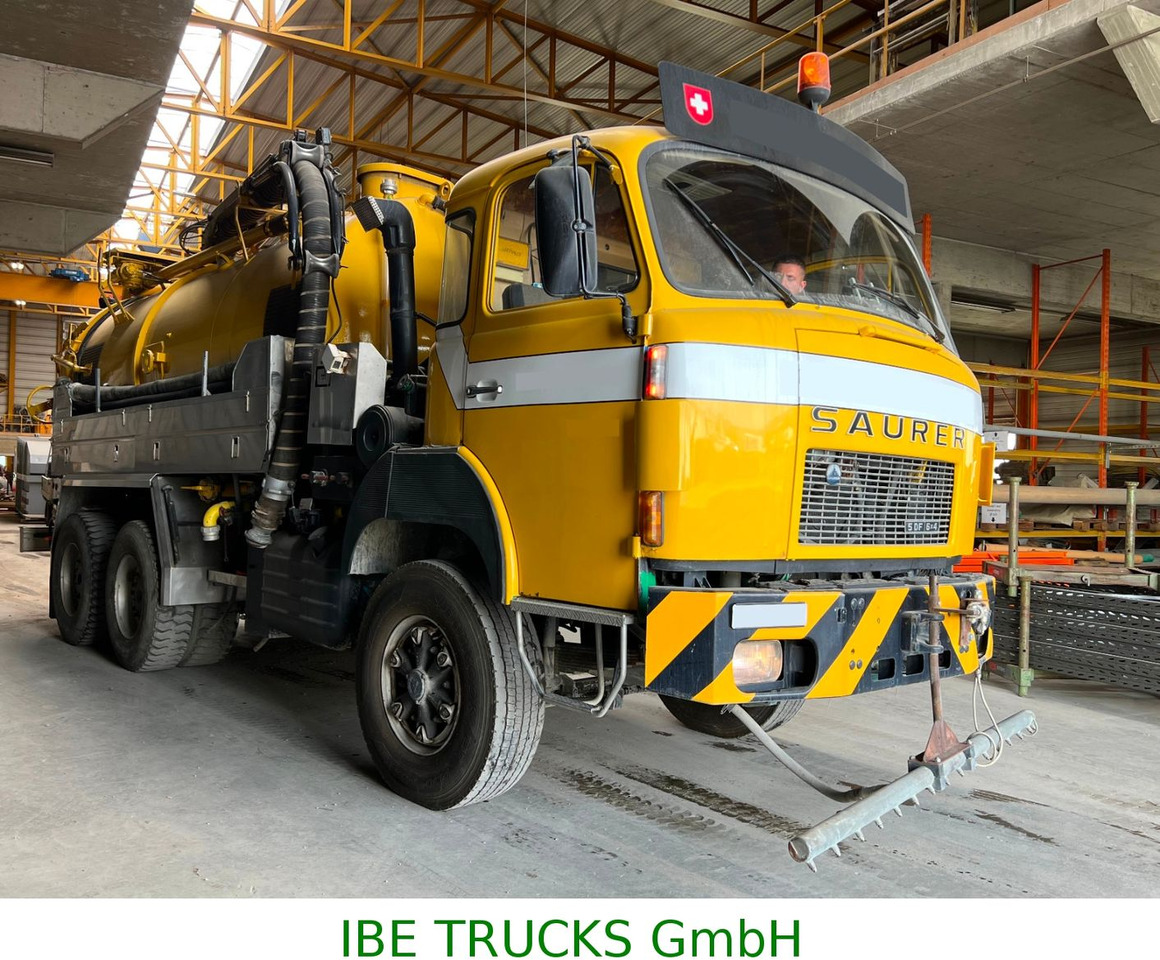 Saurer 5 DF 6x4, Kaiser - Όχημα εκκένωσης βόθρων: φωτογραφία 1 Saurer 5 DF 6x4, Kaiser - Όχημα εκκένωσης βόθρων: φωτογραφία 1