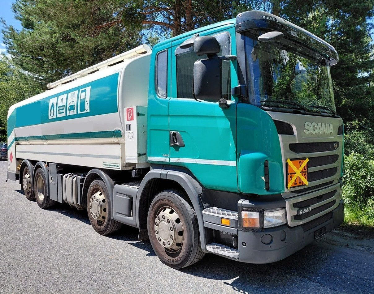 Scania G440 8x2, E5, Schwingenschloegel, 2 Kammern, ADR - Φορτηγό βυτιοφόρο: φωτογραφία 1 Scania G440 8x2, E5, Schwingenschloegel, 2 Kammern, ADR - Φορτηγό βυτιοφόρο: φωτογραφία 1