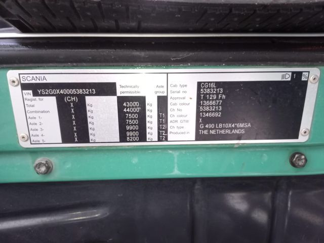 Μίσθωση Scania G490 10x4, E6, Fahrgestell Scania G490 10x4, E6, Fahrgestell Scania G490 10x4, E6, Fahrgestell Scania G490 10x4, E6, Fahrgestell: φωτογραφία 7 Μίσθωση Scania G490 10x4, E6, Fahrgestell Scania G490 10x4, E6, Fahrgestell Scania G490 10x4, E6, Fahrgestell Scania G490 10x4, E6, Fahrgestell: φωτογραφία 7