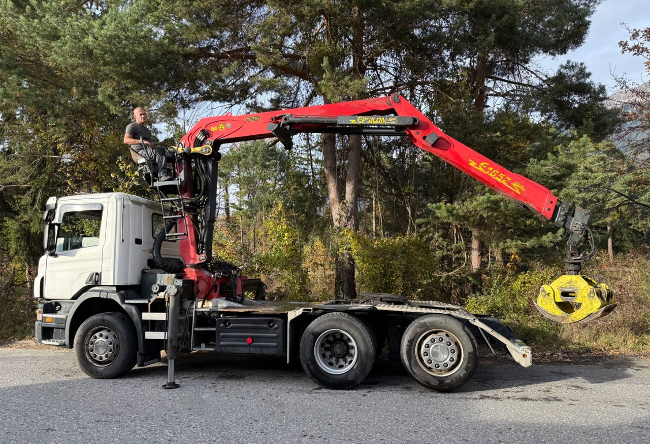 Scania P380 LB 6x2,E4,Palfinger Epsilon E165Z Plus,Kran - Τράκτορας: φωτογραφία 5 Scania P380 LB 6x2,E4,Palfinger Epsilon E165Z Plus,Kran - Τράκτορας: φωτογραφία 5