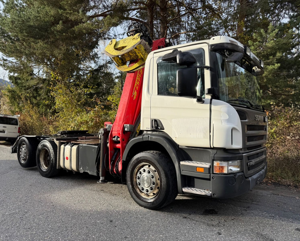 Scania P380 LB 6x2,E4,Palfinger Epsilon E165Z Plus,Kran - Τράκτορας: φωτογραφία 1 Scania P380 LB 6x2,E4,Palfinger Epsilon E165Z Plus,Kran - Τράκτορας: φωτογραφία 1