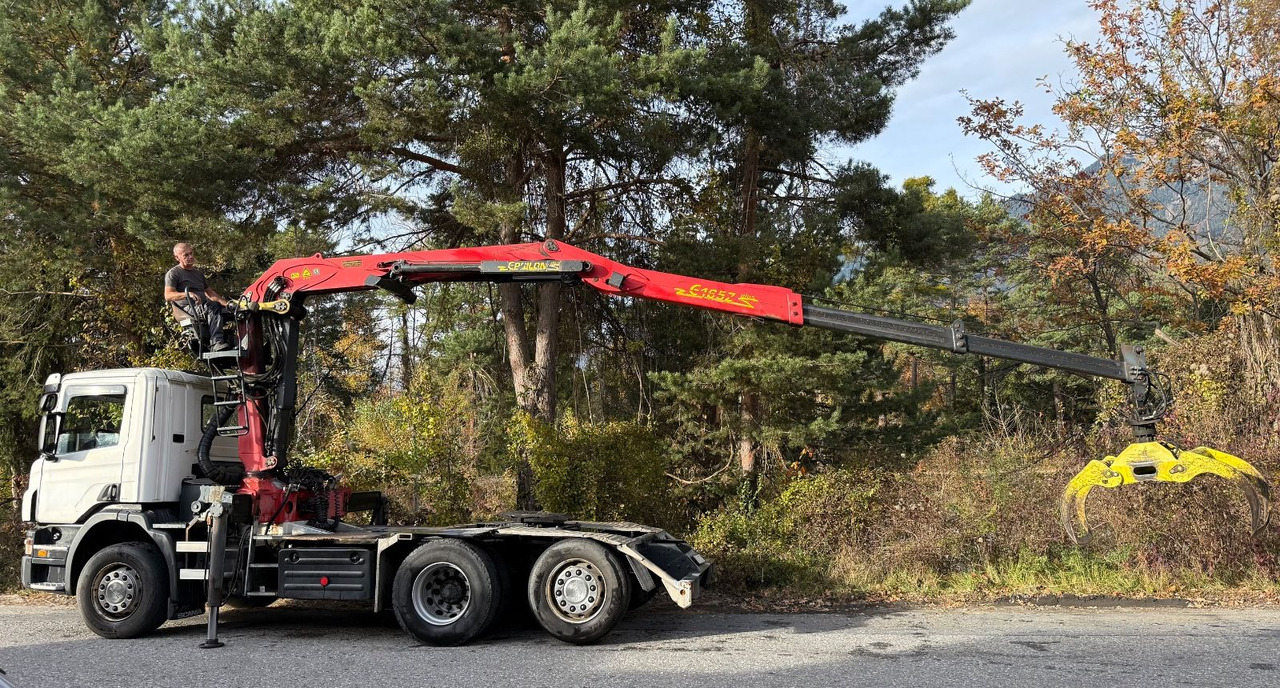 Scania P380 LB 6x2,E4,Palfinger Epsilon E165Z Plus,Kran - Τράκτορας: φωτογραφία 3 Scania P380 LB 6x2,E4,Palfinger Epsilon E165Z Plus,Kran - Τράκτορας: φωτογραφία 3