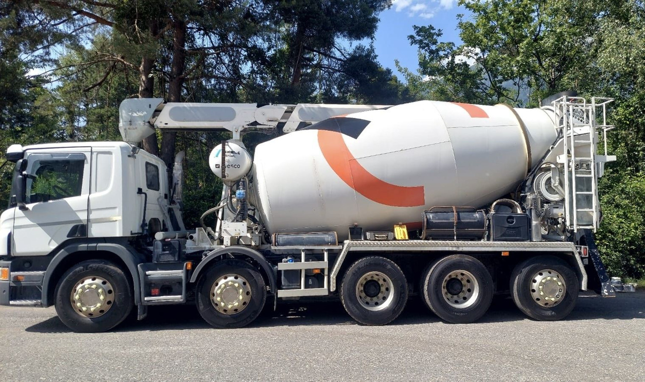 Scania P450 LB 10x4,E6,Stetter 10m³,Förderband/belt 16m - Μπετονιέρα φορτηγό: φωτογραφία 3 Scania P450 LB 10x4,E6,Stetter 10m³,Förderband/belt 16m - Μπετονιέρα φορτηγό: φωτογραφία 3