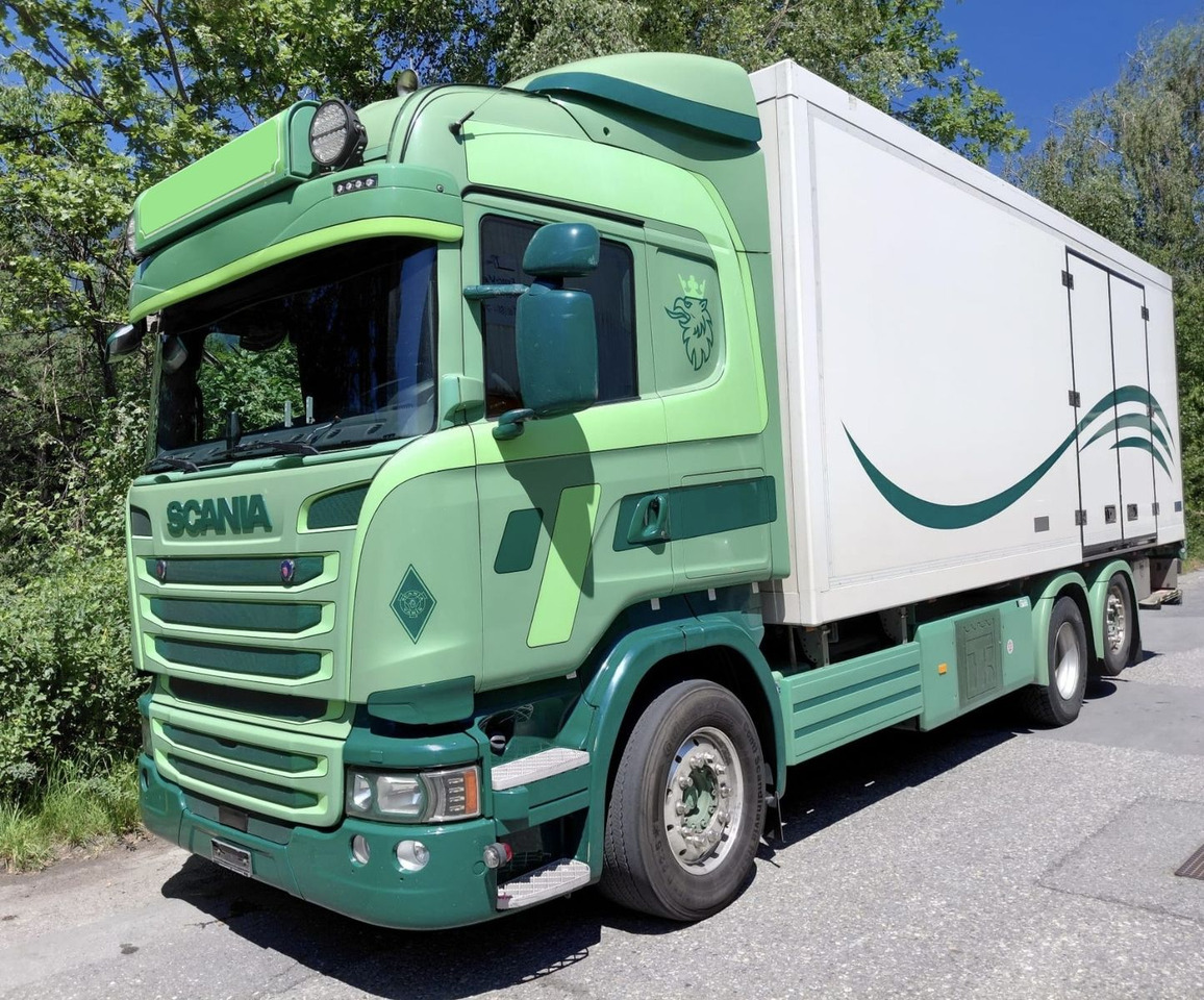Scania R450 6x2, E6, Thermo King UT 1200, Ladebordwand - Φορτηγό ψυγείο: φωτογραφία 1 Scania R450 6x2, E6, Thermo King UT 1200, Ladebordwand - Φορτηγό ψυγείο: φωτογραφία 1