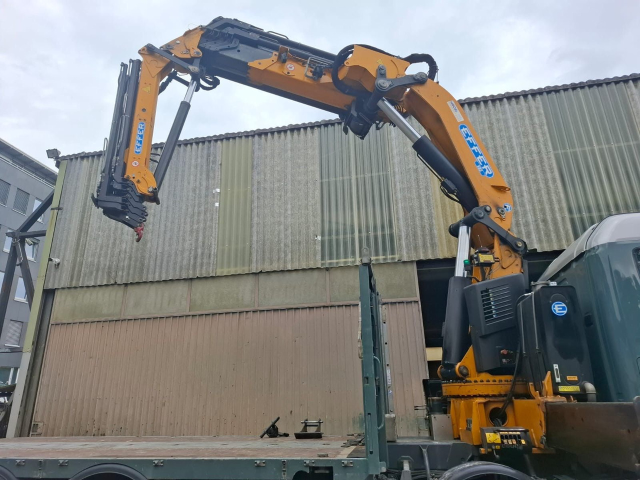 Scania R500 V8 8x2, E5, Effer 585 6S + Flyjib + winch - Φορτηγό με γερανό: φωτογραφία 5 Scania R500 V8 8x2, E5, Effer 585 6S + Flyjib + winch - Φορτηγό με γερανό: φωτογραφία 5