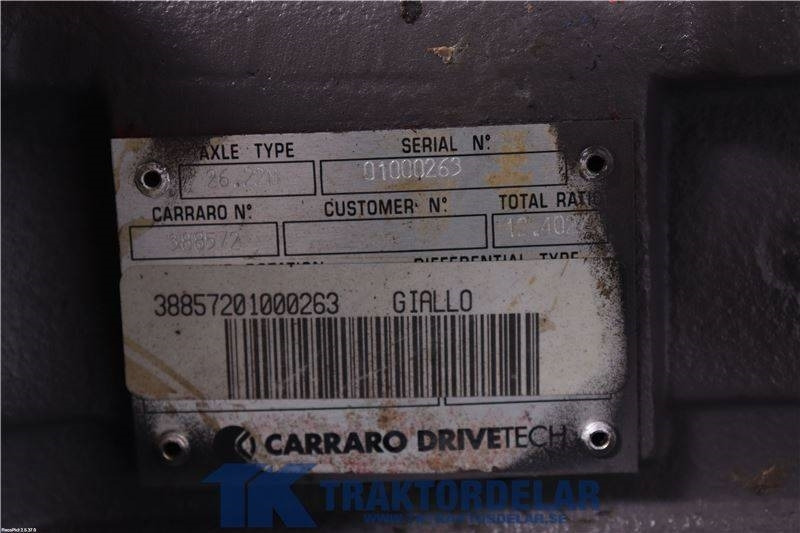 Ahlmann AF 1200 Framvagn - Αξονας και ανταλλακτικά για Κατασκευή μηχανήματα: φωτογραφία 3 Ahlmann AF 1200 Framvagn - Αξονας και ανταλλακτικά για Κατασκευή μηχανήματα: φωτογραφία 3