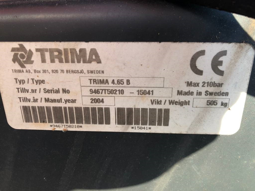 Reservdelar / Parts till Trima 465 B - Φορτωτησ για τρακτερ: φωτογραφία 2 Reservdelar / Parts till Trima 465 B - Φορτωτησ για τρακτερ: φωτογραφία 2