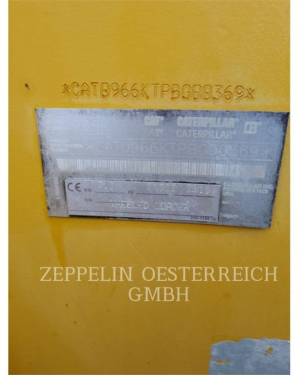 Ελαστιχοφόρος φορτωτής CAT 966K: φωτογραφία 6 Ελαστιχοφόρος φορτωτής CAT 966K: φωτογραφία 6