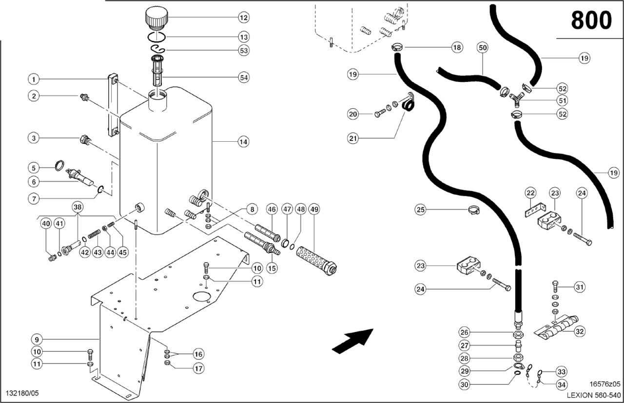 Claas Lexion 560 UCHWYT ZBIORNIKA 0007716613 (Zbiornik hydrauliki) - Υδραυλική δεξαμενή για Θεριζοαλωνιστική μηχανή: φωτογραφία 1 Claas Lexion 560 UCHWYT ZBIORNIKA 0007716613 (Zbiornik hydrauliki) - Υδραυλική δεξαμενή για Θεριζοαλωνιστική μηχανή: φωτογραφία 1