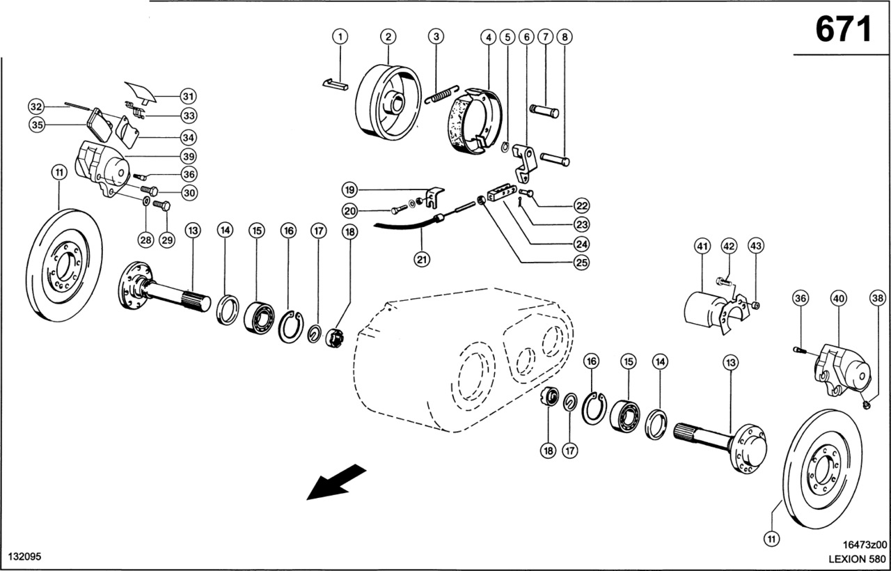 Claas Lexion 580 TARCZA HAMULCOWA 0007500521 (Napęd jezdny; hamulce) - Δίσκος φρένων για Γεωργικά μηχανήματα: φωτογραφία 1 Claas Lexion 580 TARCZA HAMULCOWA 0007500521 (Napęd jezdny; hamulce) - Δίσκος φρένων για Γεωργικά μηχανήματα: φωτογραφία 1