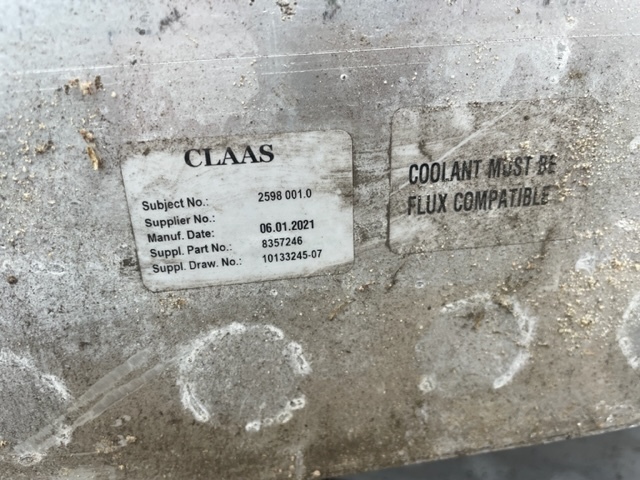 Claas Lexion chłodnica wody - Ψυγείο λαδιού για Γεωργικά μηχανήματα: φωτογραφία 4 Claas Lexion chłodnica wody - Ψυγείο λαδιού για Γεωργικά μηχανήματα: φωτογραφία 4