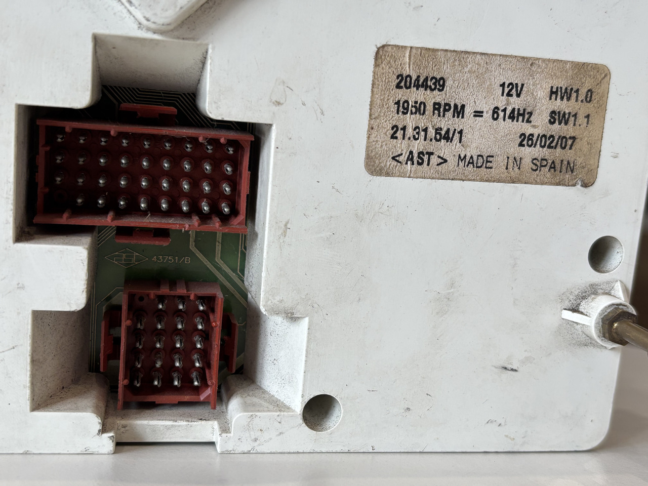 Claas Nectis 204439 00 1143 077 0 0011430770, BIMA7501369 - Ταμπλό αυτοκινήτου για Τρακτέρ: φωτογραφία 3 Claas Nectis 204439 00 1143 077 0 0011430770, BIMA7501369 - Ταμπλό αυτοκινήτου για Τρακτέρ: φωτογραφία 3