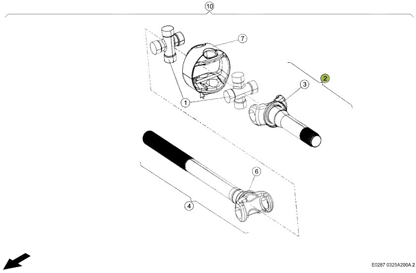 Claas Xerion 4000 - mechanizm róźnicowy dyferencjał - oś wtykana 0014996650 - Διαφορικό για Γεωργικά μηχανήματα: φωτογραφία 1 Claas Xerion 4000 - mechanizm róźnicowy dyferencjał - oś wtykana 0014996650 - Διαφορικό για Γεωργικά μηχανήματα: φωτογραφία 1
