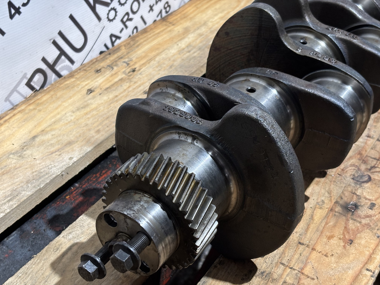DAF Case IVECO Komatsu Cummins 4BT 3929036 Wał Korbowy - Στροφαλοφόρος για Γεωργικά μηχανήματα: φωτογραφία 2 DAF Case IVECO Komatsu Cummins 4BT 3929036 Wał Korbowy - Στροφαλοφόρος για Γεωργικά μηχανήματα: φωτογραφία 2