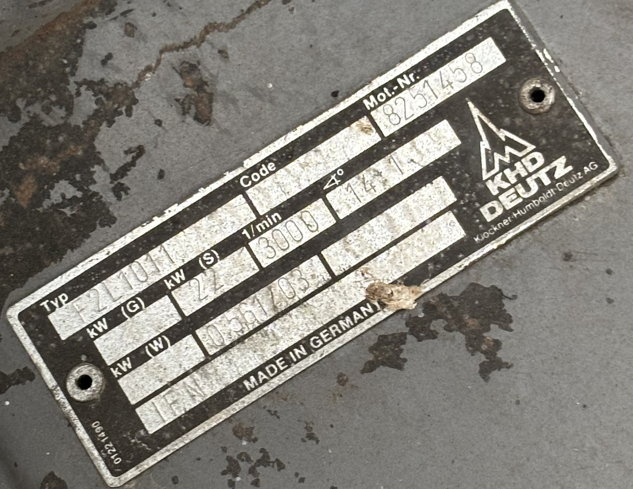 Deutz F2L1011 Silnik Blok Koło Zamachowe Tłok Pokrywa CZĘŚCI - Σφόνδυλος για Γεωργικά μηχανήματα: φωτογραφία 2 Deutz F2L1011 Silnik Blok Koło Zamachowe Tłok Pokrywa CZĘŚCI - Σφόνδυλος για Γεωργικά μηχανήματα: φωτογραφία 2