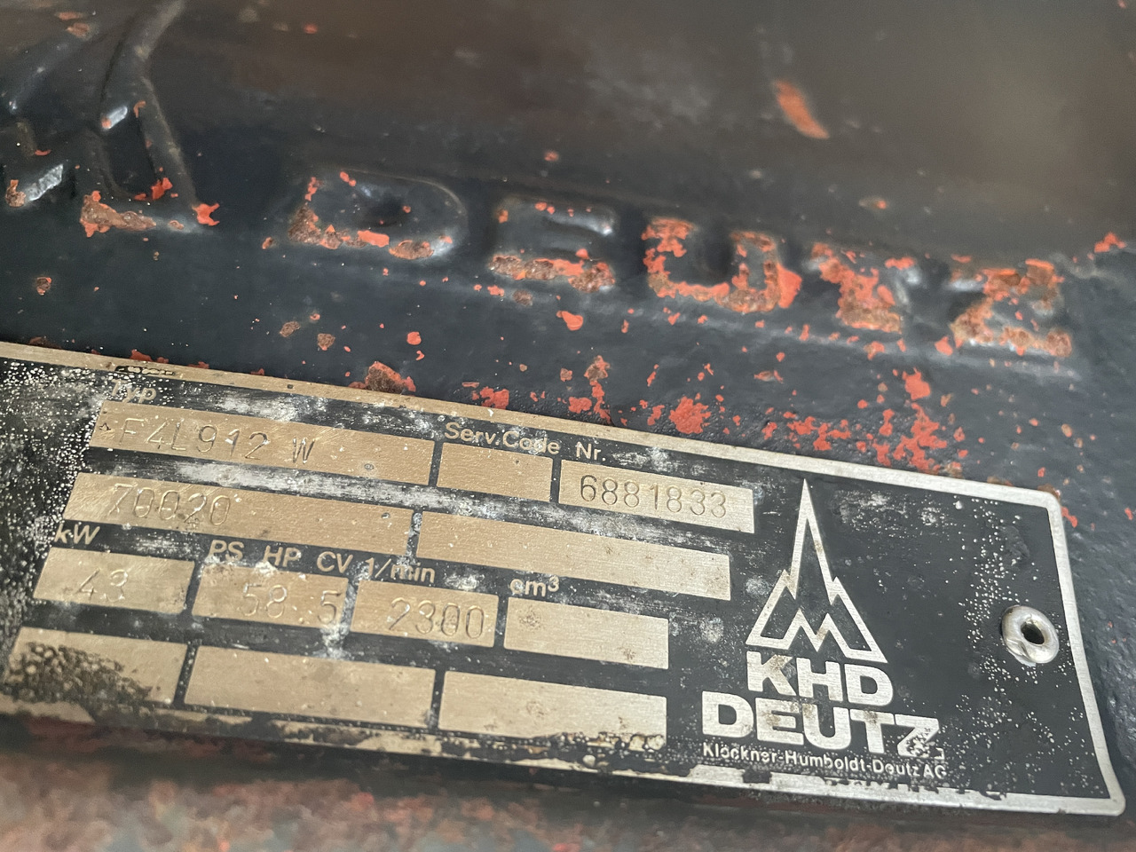 Deutz F4L912 W - blok tłoki korbowody - Μπλοκ κυλίνδρων για Κατασκευή μηχανήματα: φωτογραφία 2 Deutz F4L912 W - blok tłoki korbowody - Μπλοκ κυλίνδρων για Κατασκευή μηχανήματα: φωτογραφία 2