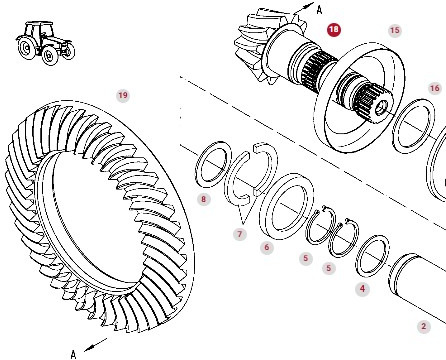 Fendt 924 927 930 933 936 Vario Valtra Wałek Atakujący Z Kołem z12x43 945100410020 945100410010 - Ημιαξονιο για Γεωργικά μηχανήματα: φωτογραφία 1 Fendt 924 927 930 933 936 Vario Valtra Wałek Atakujący Z Kołem z12x43 945100410020 945100410010 - Ημιαξονιο για Γεωργικά μηχανήματα: φωτογραφία 1