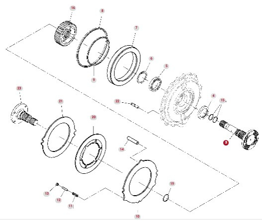 Fendt 930 933 936 939 942 GEN 7 Hamulec Wał Tłok Tarcz Hamulcowa Uchwyt CZĘŚCI - Δίσκος φρένων για Γεωργικά μηχανήματα: φωτογραφία 1 Fendt 930 933 936 939 942 GEN 7 Hamulec Wał Tłok Tarcz Hamulcowa Uchwyt CZĘŚCI - Δίσκος φρένων για Γεωργικά μηχανήματα: φωτογραφία 1