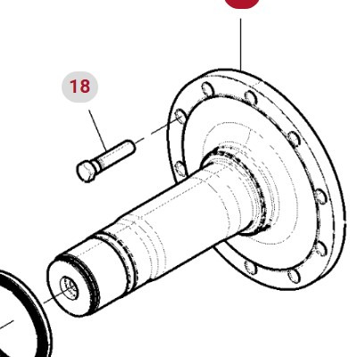 Fendt 930 933 936 939 942 Vario Gen 6 Wał Osi Tylnej Zwolnicy CZĘŚCI H218PP0145162 - Μοτέρ πορείας για Γεωργικά μηχανήματα: φωτογραφία 1 Fendt 930 933 936 939 942 Vario Gen 6 Wał Osi Tylnej Zwolnicy CZĘŚCI H218PP0145162 - Μοτέρ πορείας για Γεωργικά μηχανήματα: φωτογραφία 1