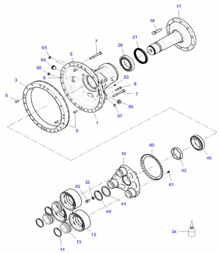 Fendt 930 933 936 942 GEN 6 7 Zwolnica Obudowa Pochwa Wał Koło Zębate Jarzmo CZĘŚCI - Μοτέρ πορείας για Γεωργικά μηχανήματα: φωτογραφία 1 Fendt 930 933 936 942 GEN 6 7 Zwolnica Obudowa Pochwa Wał Koło Zębate Jarzmo CZĘŚCI - Μοτέρ πορείας για Γεωργικά μηχανήματα: φωτογραφία 1