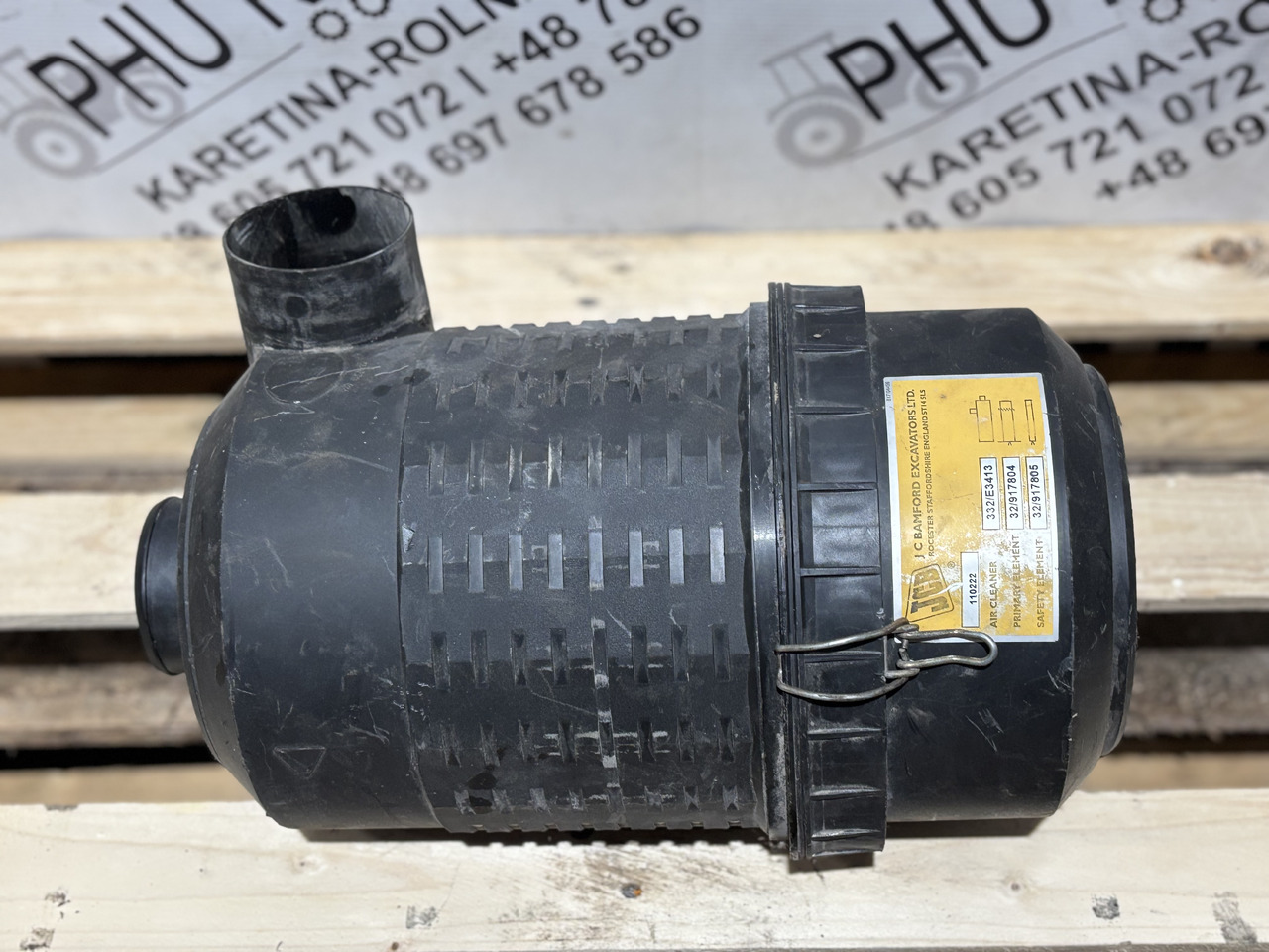 JCB 332/E3413 Filtr Powietrza Obudowa Filtra Powietrza - Φίλτρο αέρα για Κατασκευή μηχανήματα: φωτογραφία 3 JCB 332/E3413 Filtr Powietrza Obudowa Filtra Powietrza - Φίλτρο αέρα για Κατασκευή μηχανήματα: φωτογραφία 3