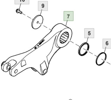 John Deere 6195R Plecak Podnośnik Podpora Ramiona Prawa Lewa L164895 L164896 - Ανταλλακτικό για Γεωργικά μηχανήματα: φωτογραφία 2 John Deere 6195R Plecak Podnośnik Podpora Ramiona Prawa Lewa L164895 L164896 - Ανταλλακτικό για Γεωργικά μηχανήματα: φωτογραφία 2